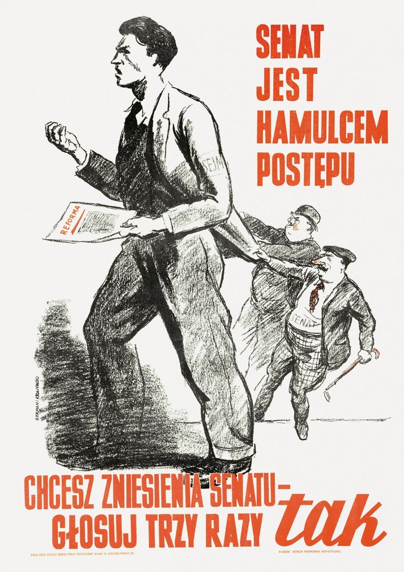 Plakat referendalny 1946